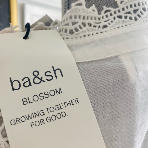 Ba&sh Paris , off white blouse. NEW - Picture 2 of 6